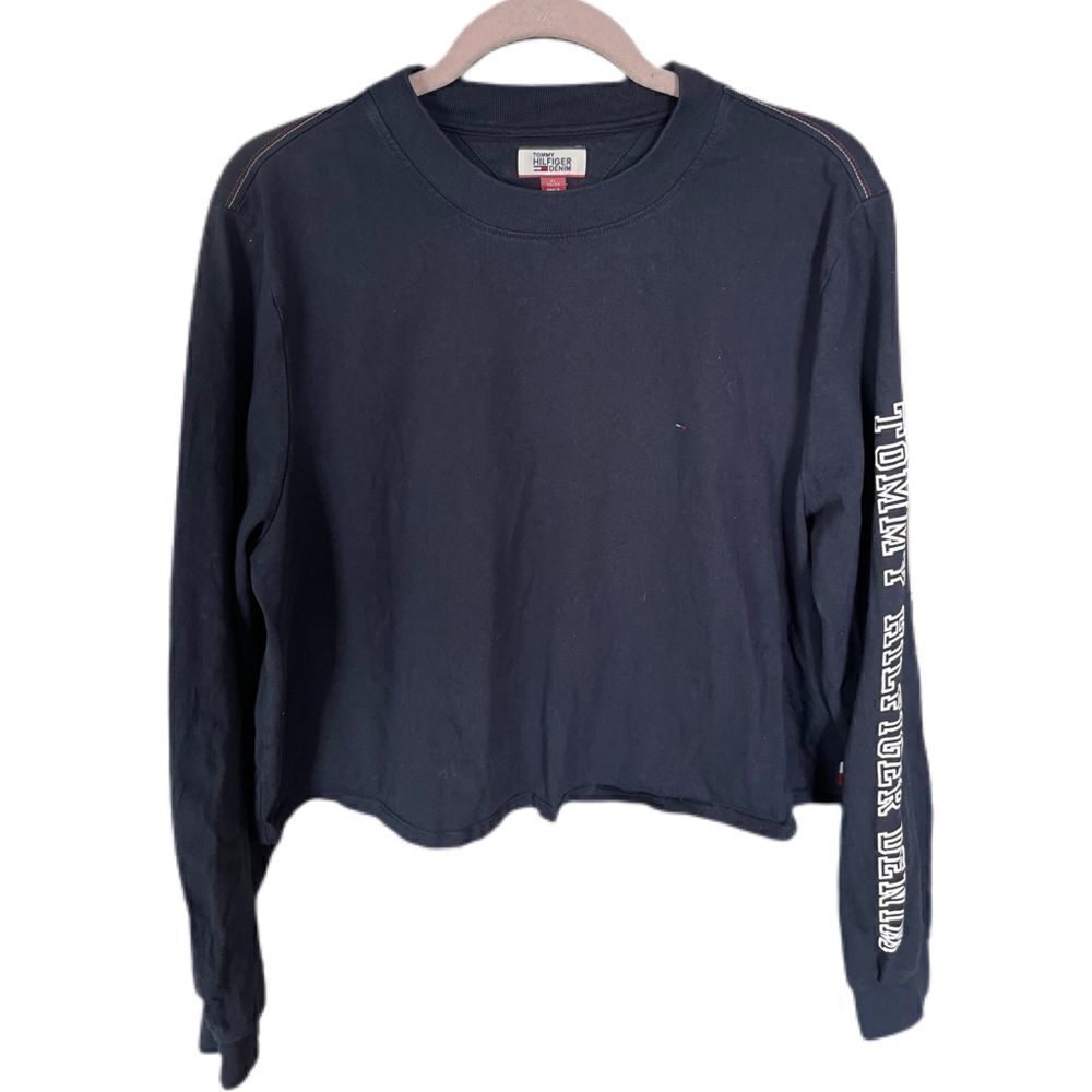 Tommy Hilfiger Denim Log Sleeve Tee